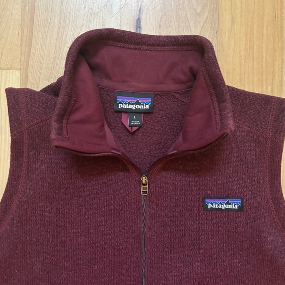 Patagonia Better Sweater Fleece Vest in Chicory Red Maroon - Picture 6 of 11
